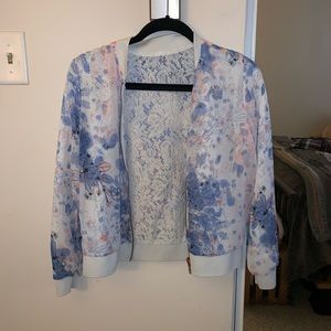 Floral and Lace jacket